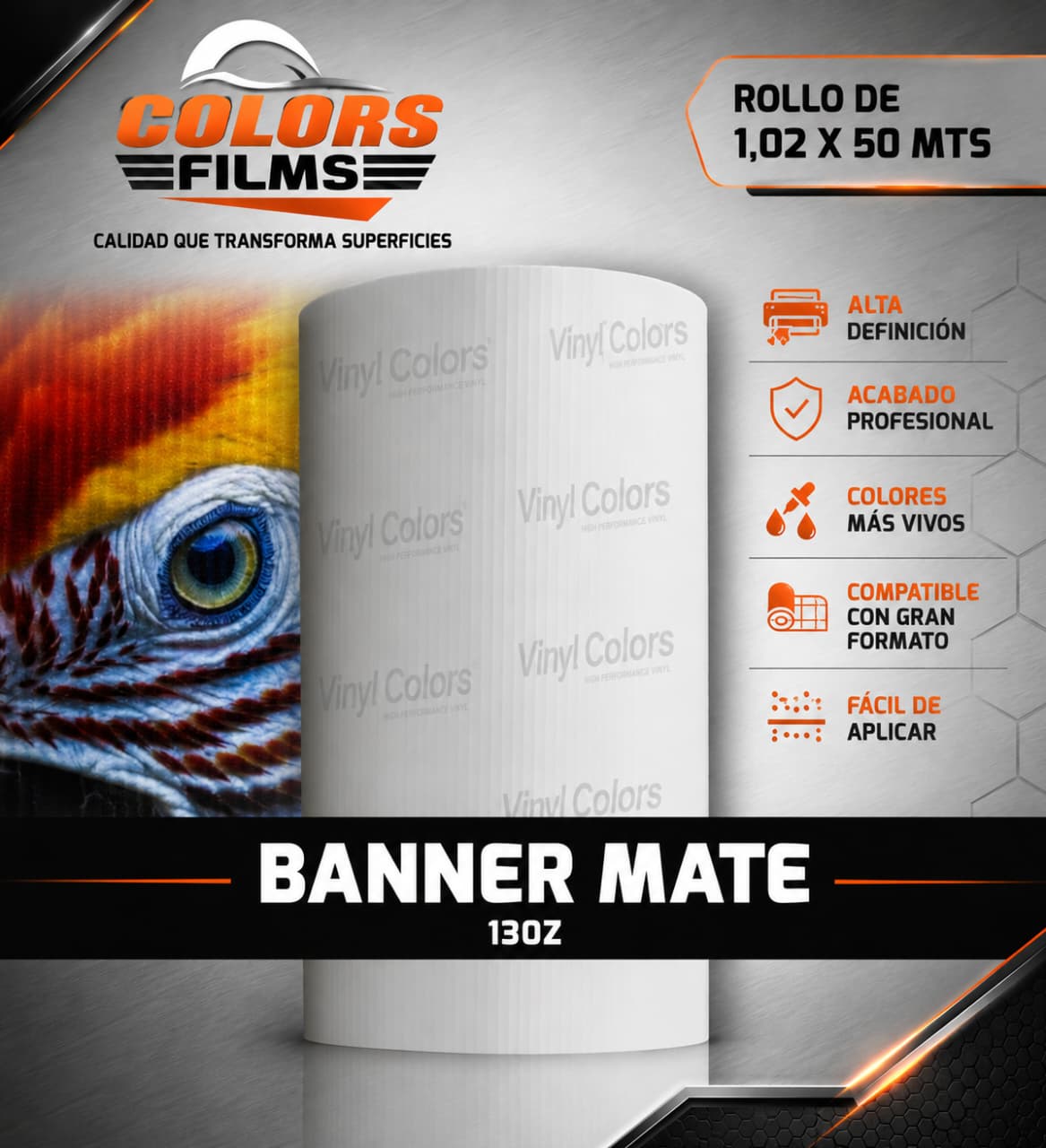 Banner Mate 13oz para impresion